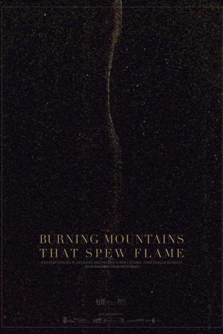 Burning Mountains That Spew Flame